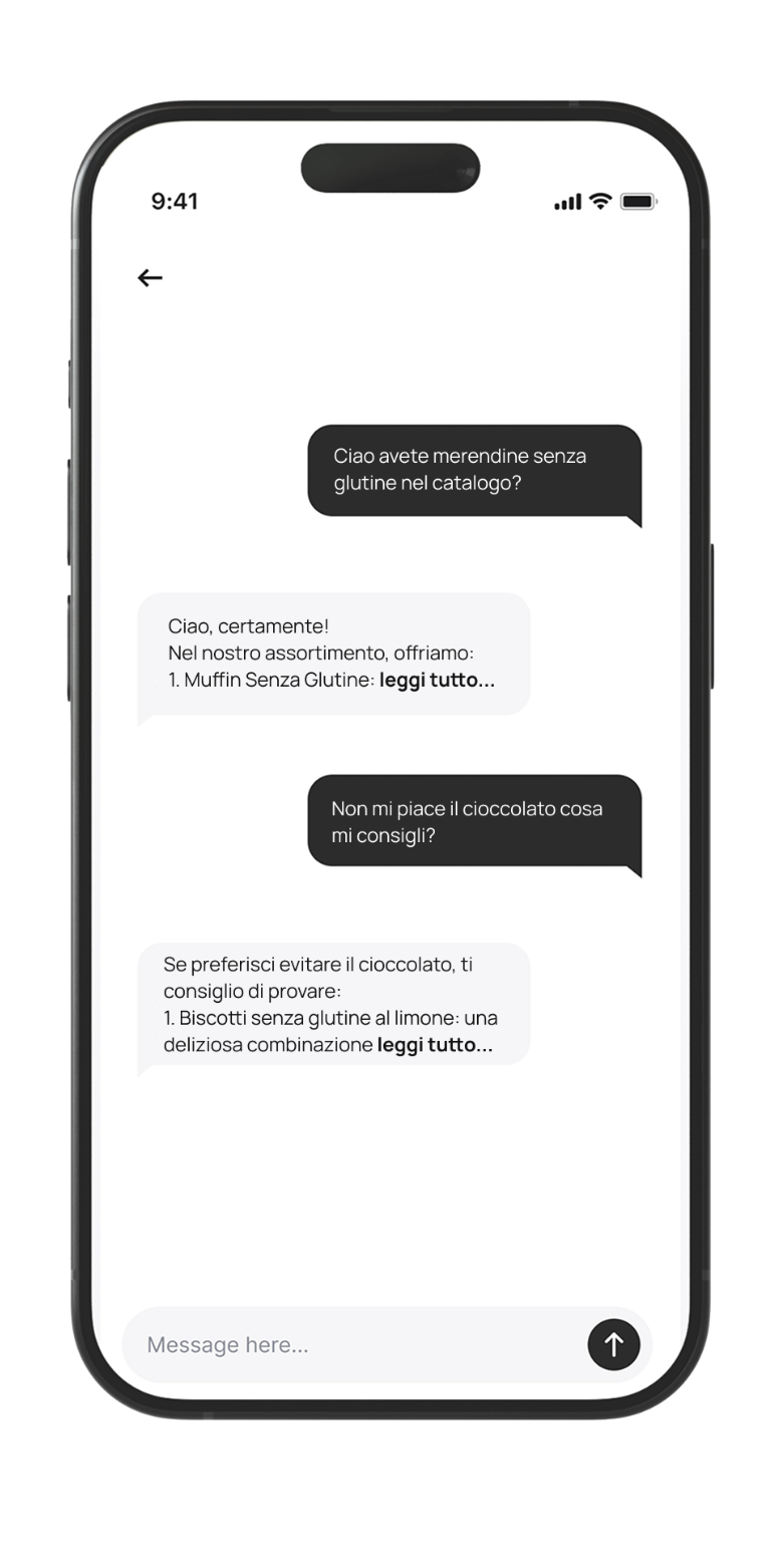 Conversational agent_PRODOTTO